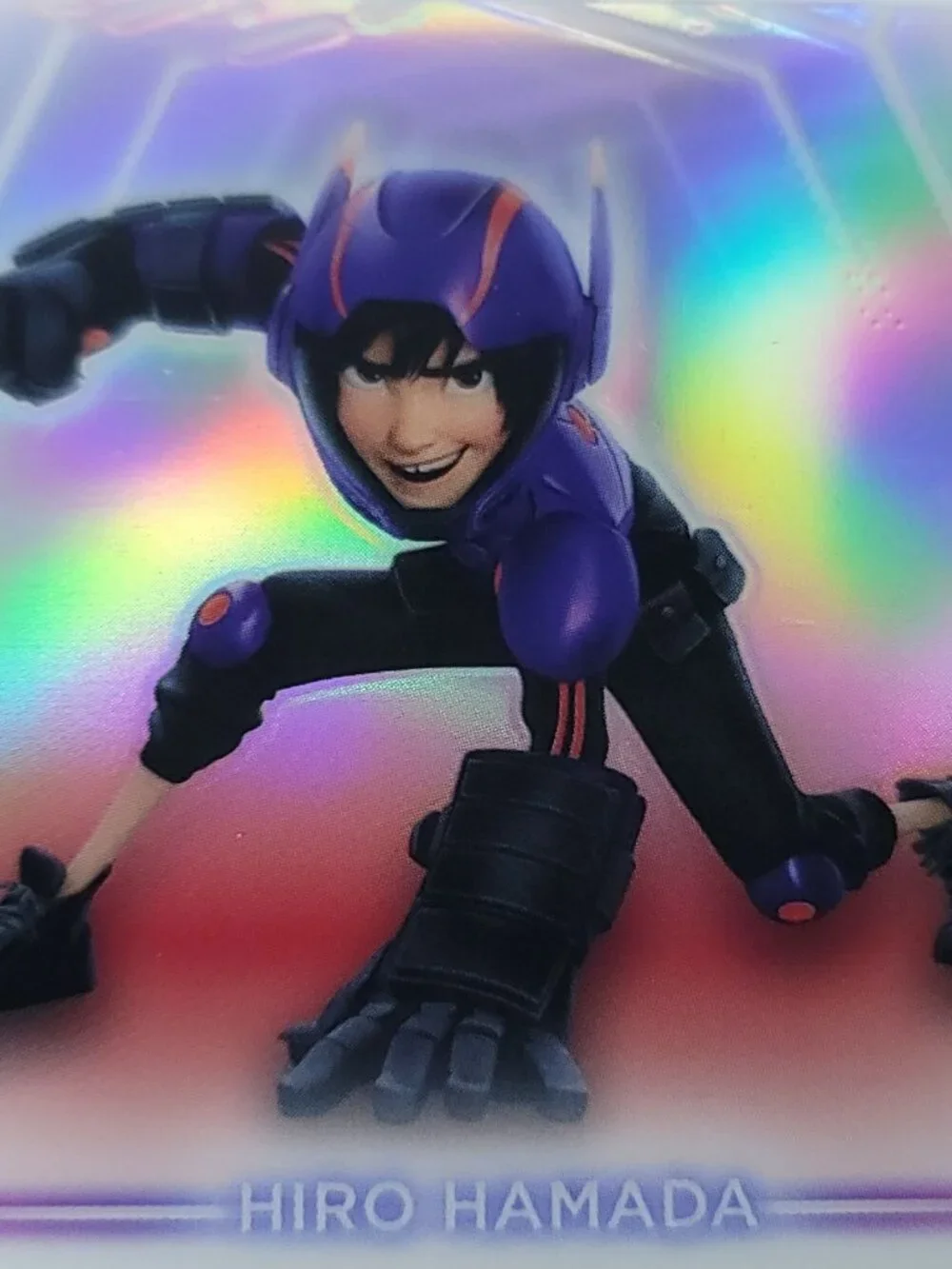 Hiro Hamada Topps 2026 Disney Neon Holo Chrome Refractor Limited 154/199 CNE
